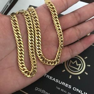 18k Real Gold Bracelet Cadena